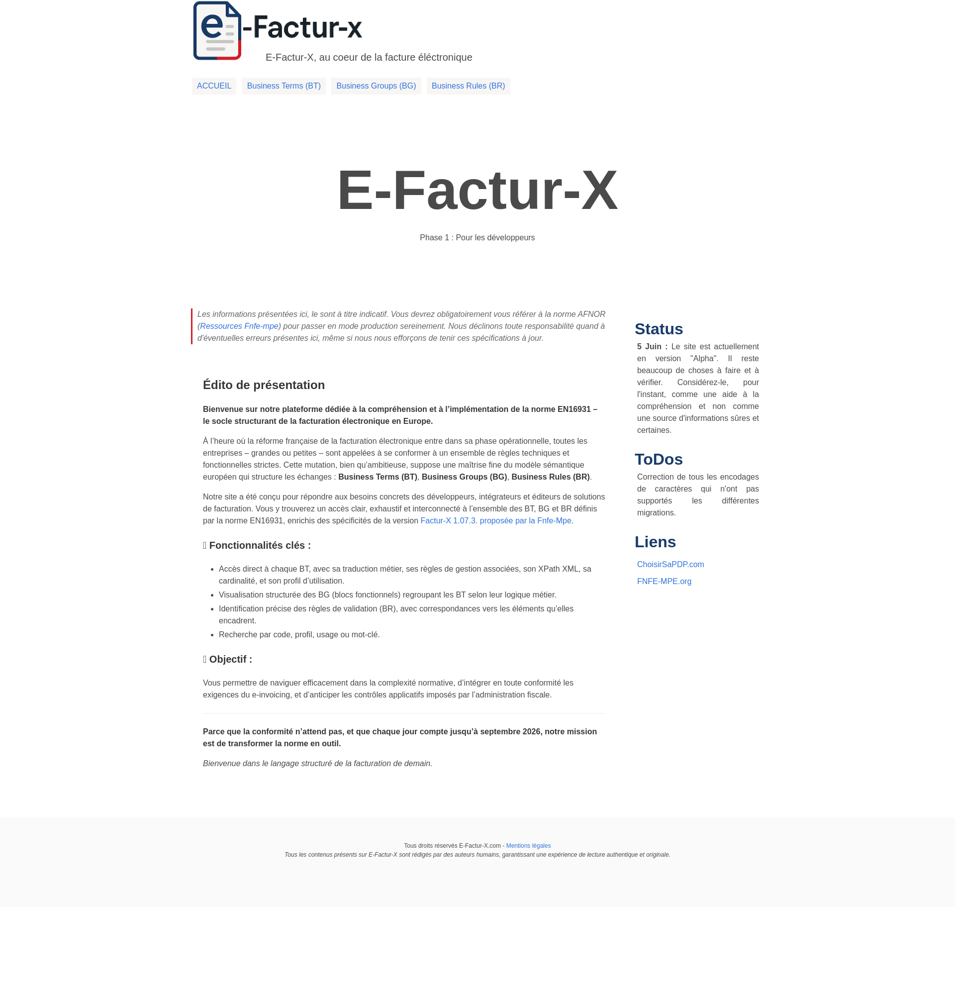 E-Factur-X