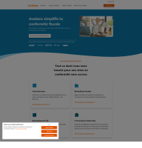 Vignette screenshot Avalara France