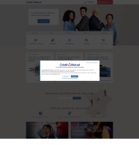 Vignette screenshot Credit Mutuel