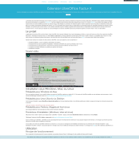 Vignette screenshot Extension Libreoffice pour Factur-x